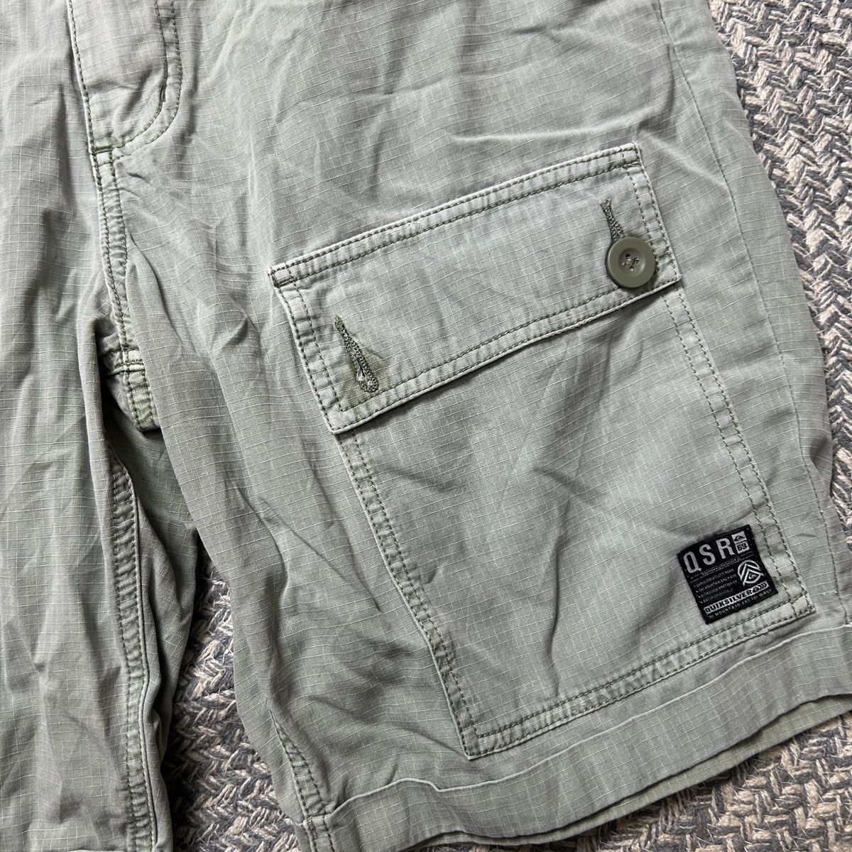Quiksilver × Vintage vintage quiksilver shorts 6 Pocket good Details Size US 32 / EU 48 - 5 Thumbnail