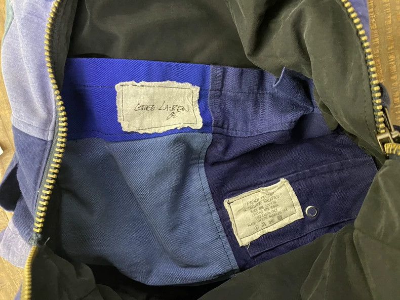 Greg Lauren greg lauren Collage old cloth bag 2506-Nextarrow Size ONE SIZE - 5 Thumbnail