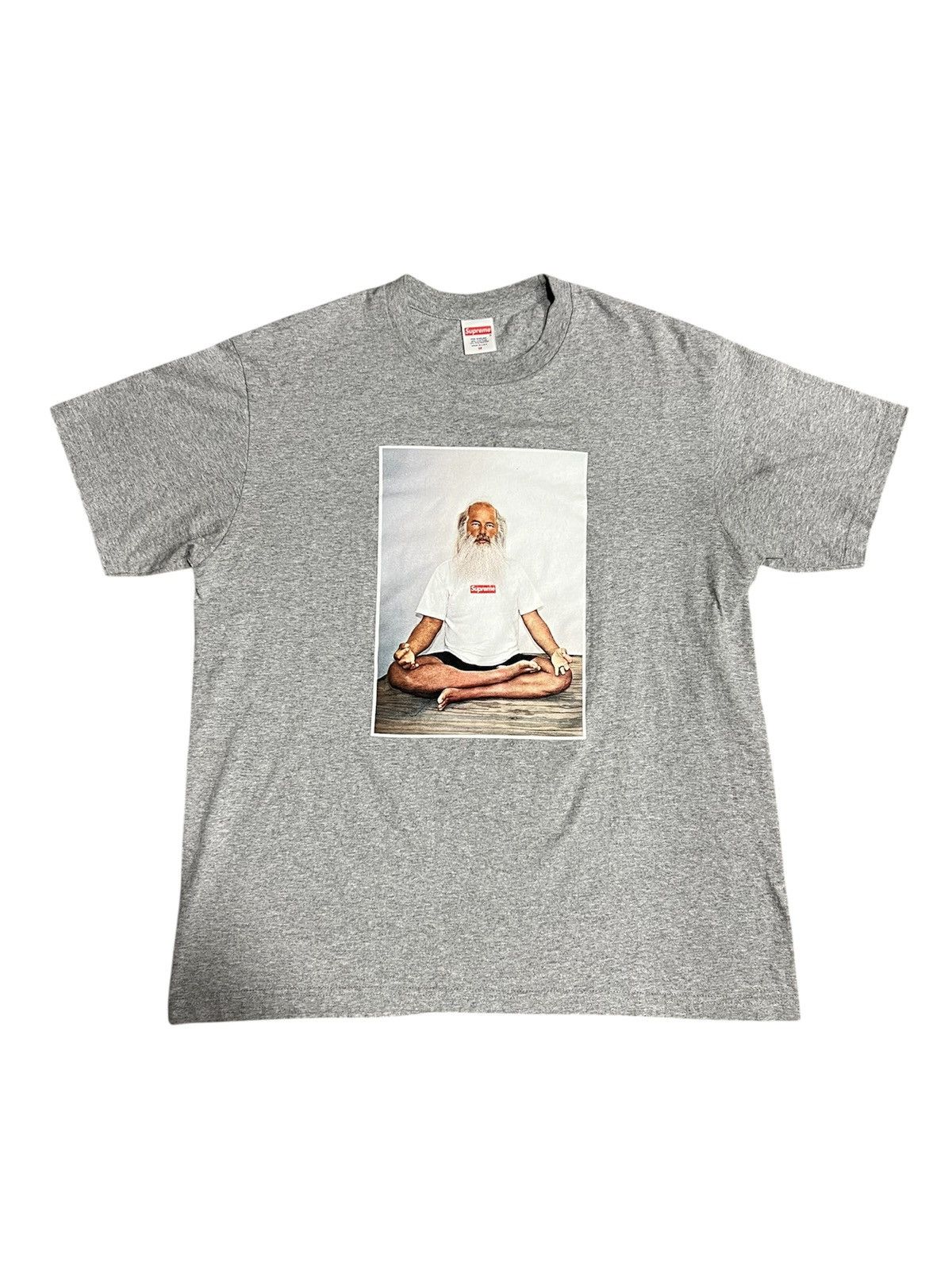 Supreme Supreme Rick Rubin Tee Heather Grey Size US M / EU 48-50 / 2 - 1 Thumbnail
