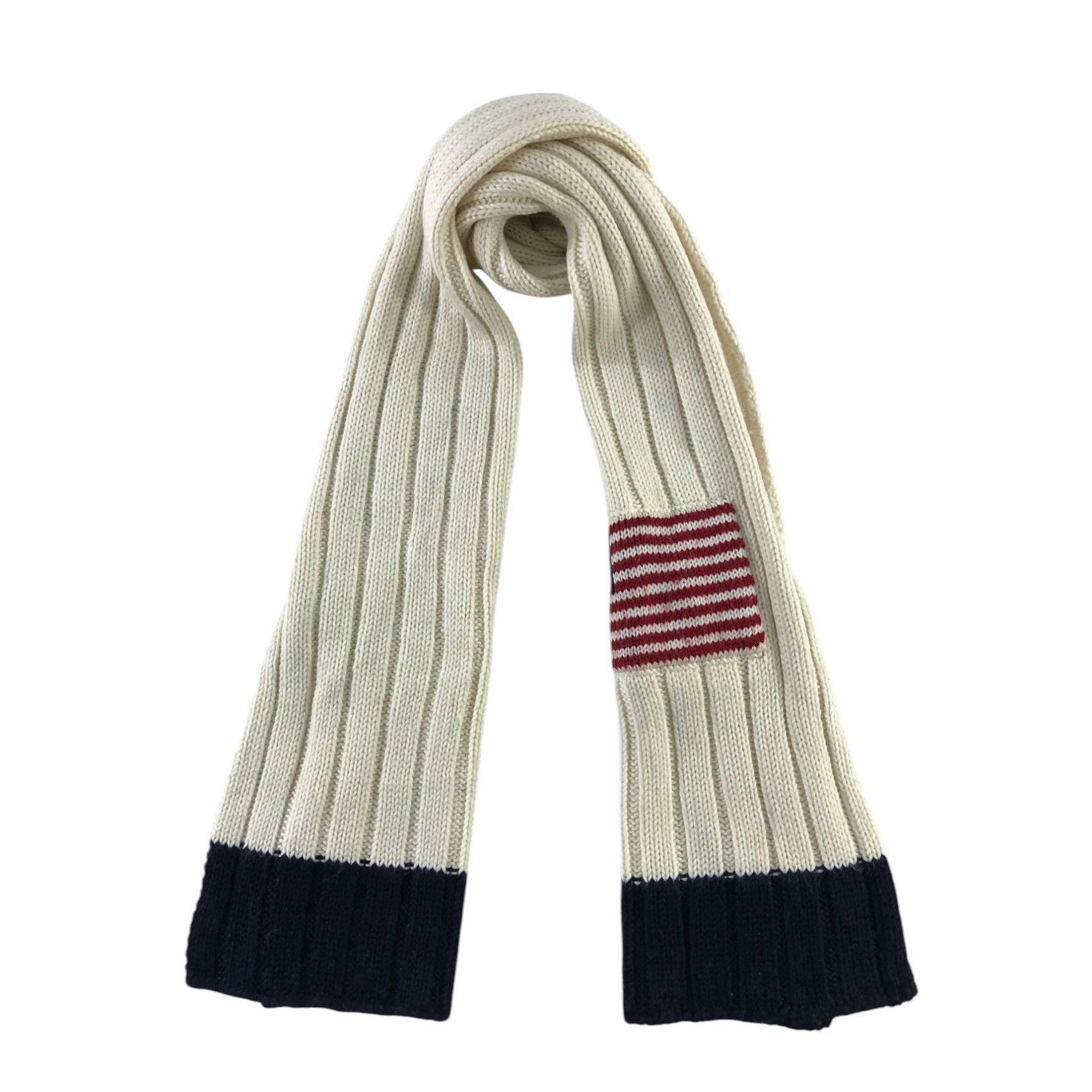 Polo Ralph Lauren × Vintage Polo Ralph Lauren Scarf / Muffler / Neckwear - WW2109 Size ONE SIZE - 1 Thumbnail