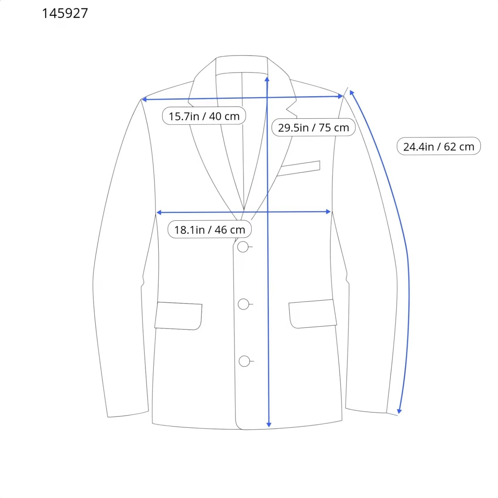 Hugo Boss HUGO BOSS Raye 8 Extra Slim Fit Blazer UK 48 Blue Single-Breasted Pocket Men's Size 48R - 3 Thumbnail