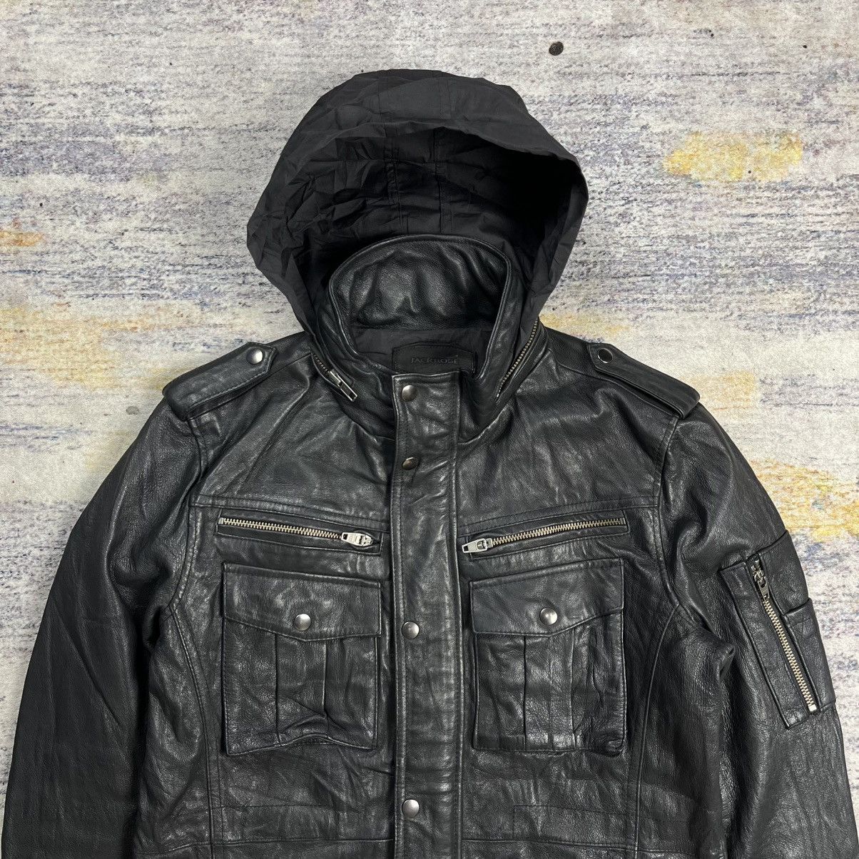JACKROSE Jackrose multi pocket leather jacket lgb / vkei style Size US M / EU 48-50 / 2 - 6 Thumbnail