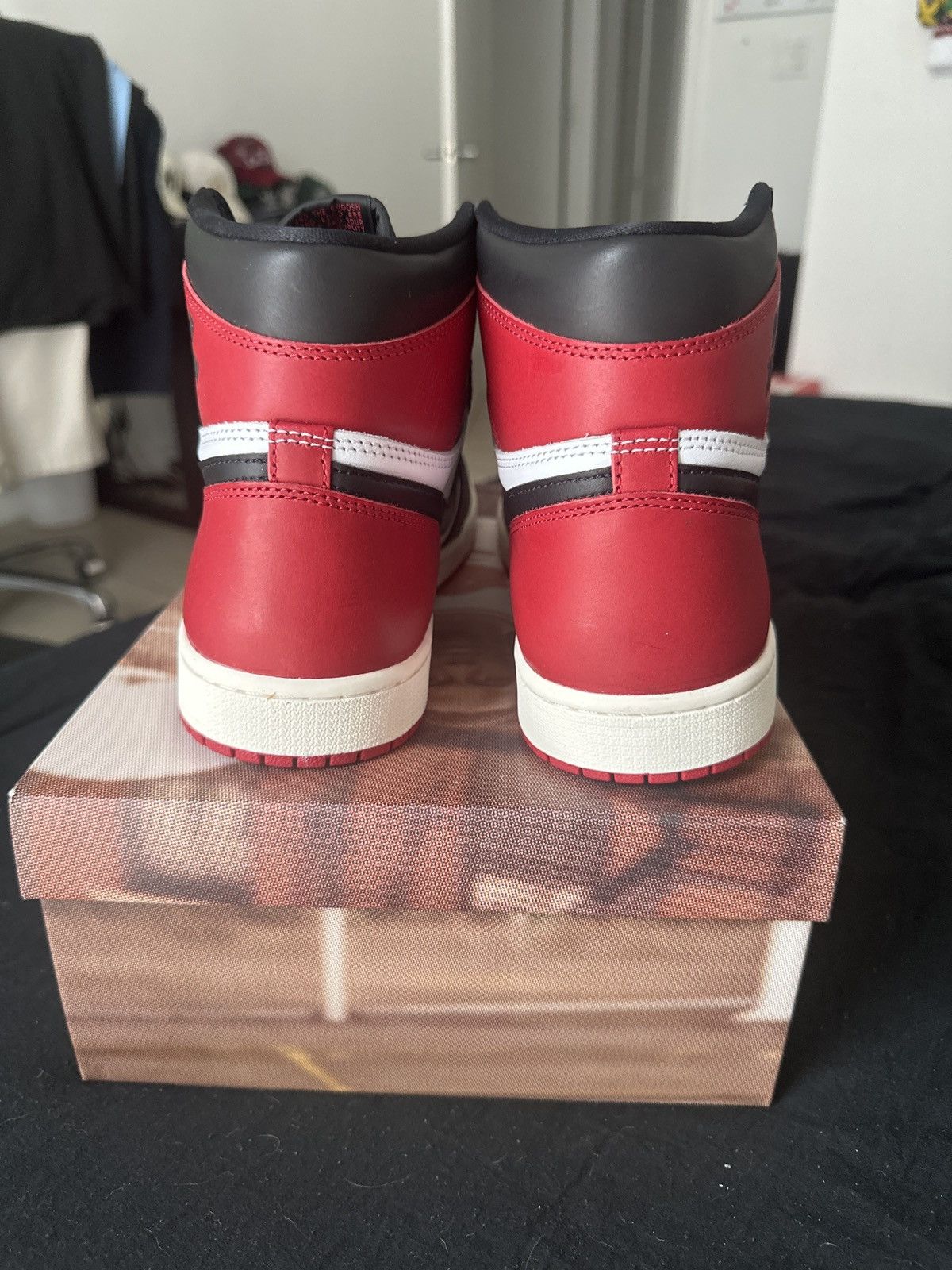 Nike Jordan 1 Black Toe Reimagined Size US 10.5 / EU 43-44 - 5 Thumbnail