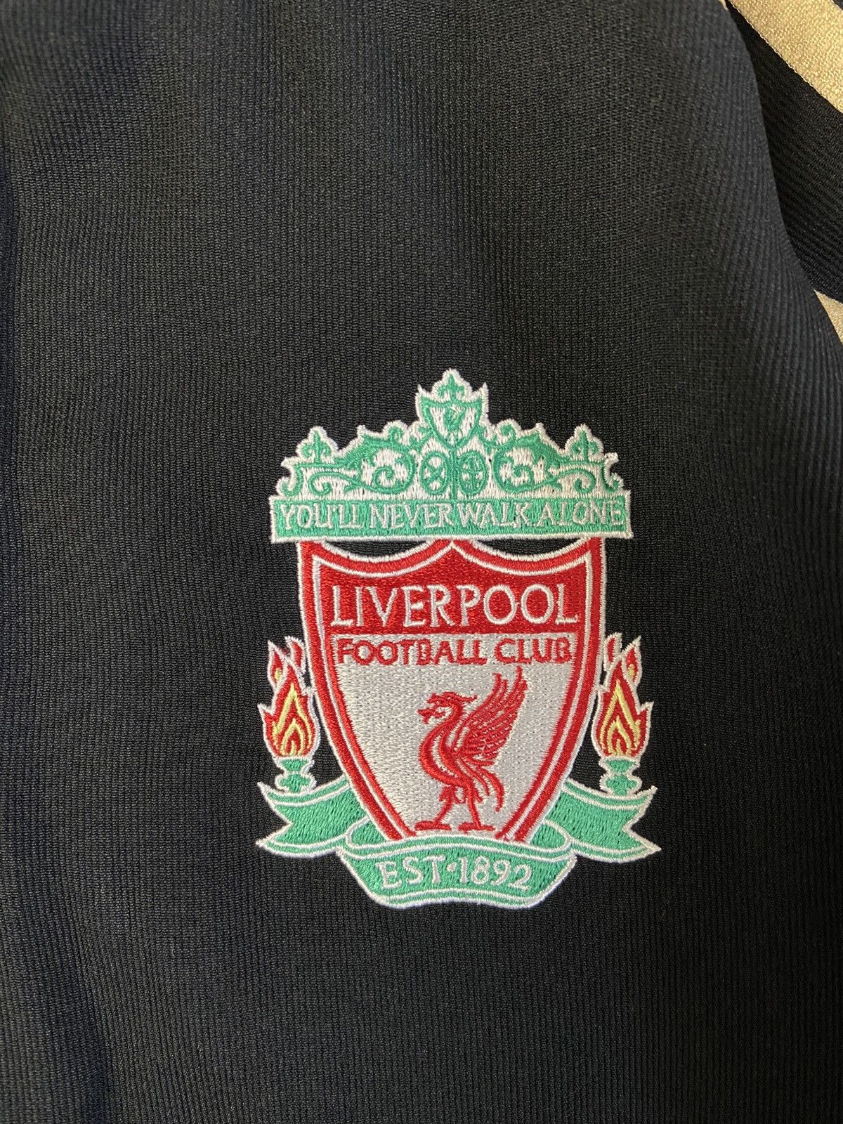 Adidas Vintage Liverpool FC Adidas Training Drill Top Size US M / EU 48-50 / 2 - 5 Thumbnail