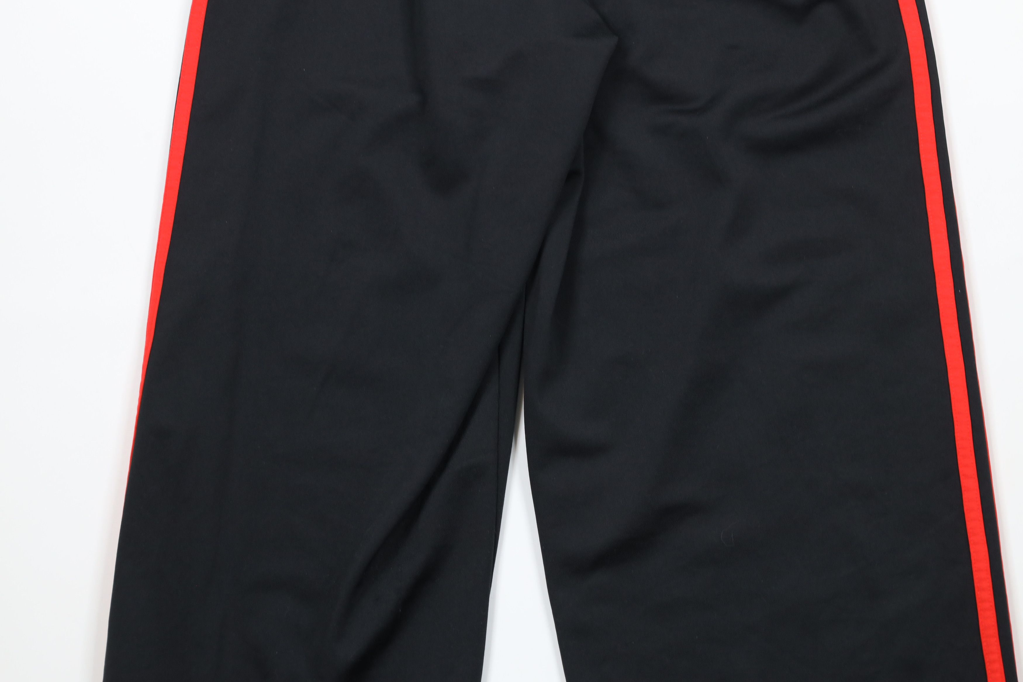 Adidas × Vintage Vintage Adidas Spell Striped Wide Leg Sweatpants Pants Black Size US 34 / EU 50 - 11 Thumbnail
