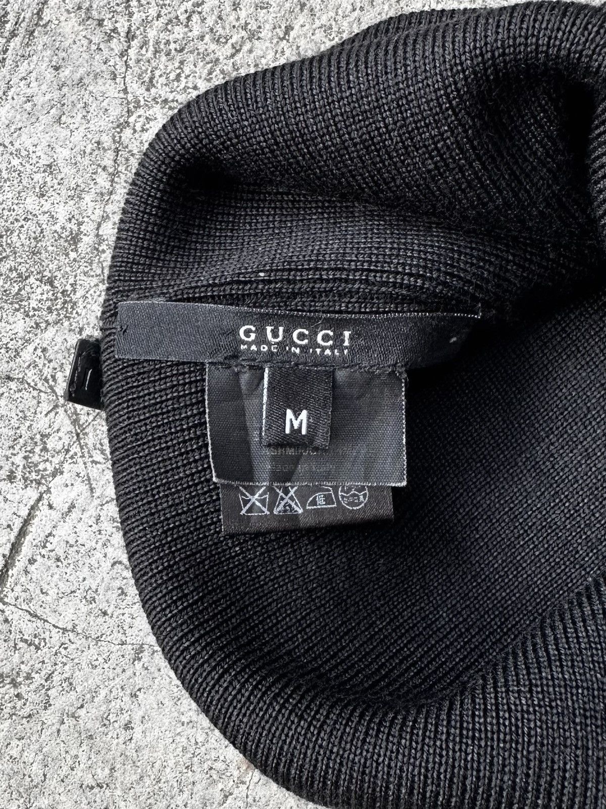 Gucci Gucci by Tom Ford Silk Cashmere Blend Wool Beanie Size ONE SIZE - 4 Thumbnail