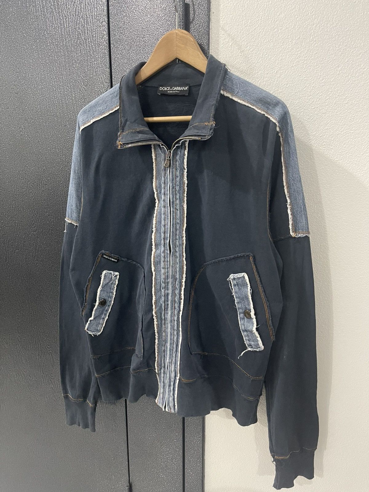Dolce & Gabbana Vintage Dolce & Gabbana Zipper Jacket Size US L / EU 52-54 / 3 - 2 Thumbnail