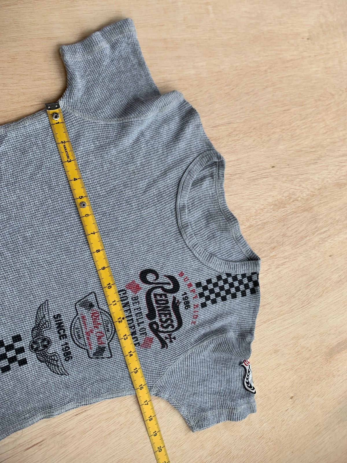 Hysteric Glamour × Japanese Brand Greaten Motorcycle Roared away Tshirt Size US M / EU 48-50 / 2 - 10 Thumbnail
