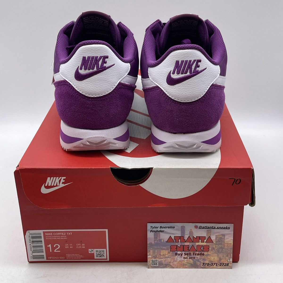 Nike Cortez txt viotech Size US 12 / EU 45 - 3 Thumbnail