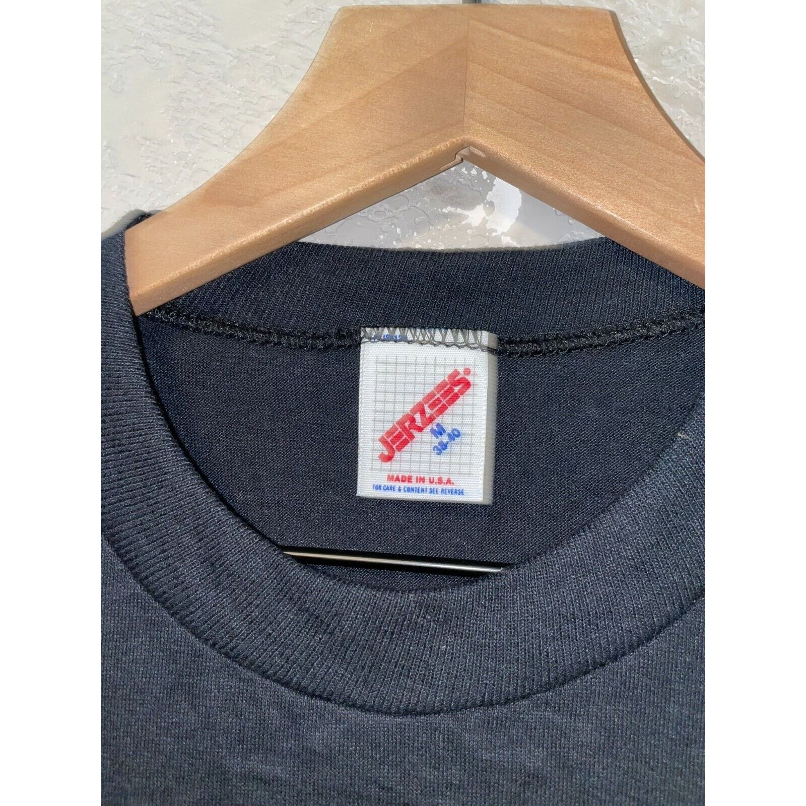 Jerzees Vintage Beer Shirt Black Diamond Jackson Hole Tee 80s VTG M Size US M / EU 48-50 / 2 - 9 Thumbnail