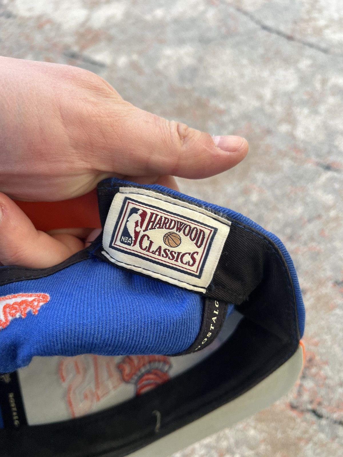 Mitchell & Ness New York Knicks NBA Mitchell & Ness Snapback Size ONE SIZE - 8 Thumbnail