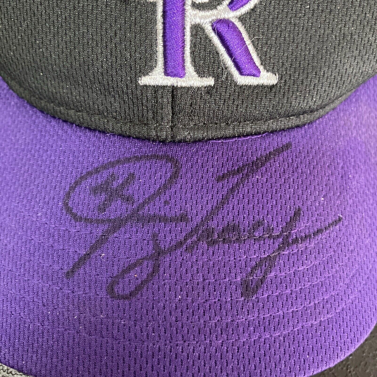 Designer Jim Tracy - Colorado Rockies Cap - Curated Memorabilia COA Size ONE SIZE - 2 Thumbnail