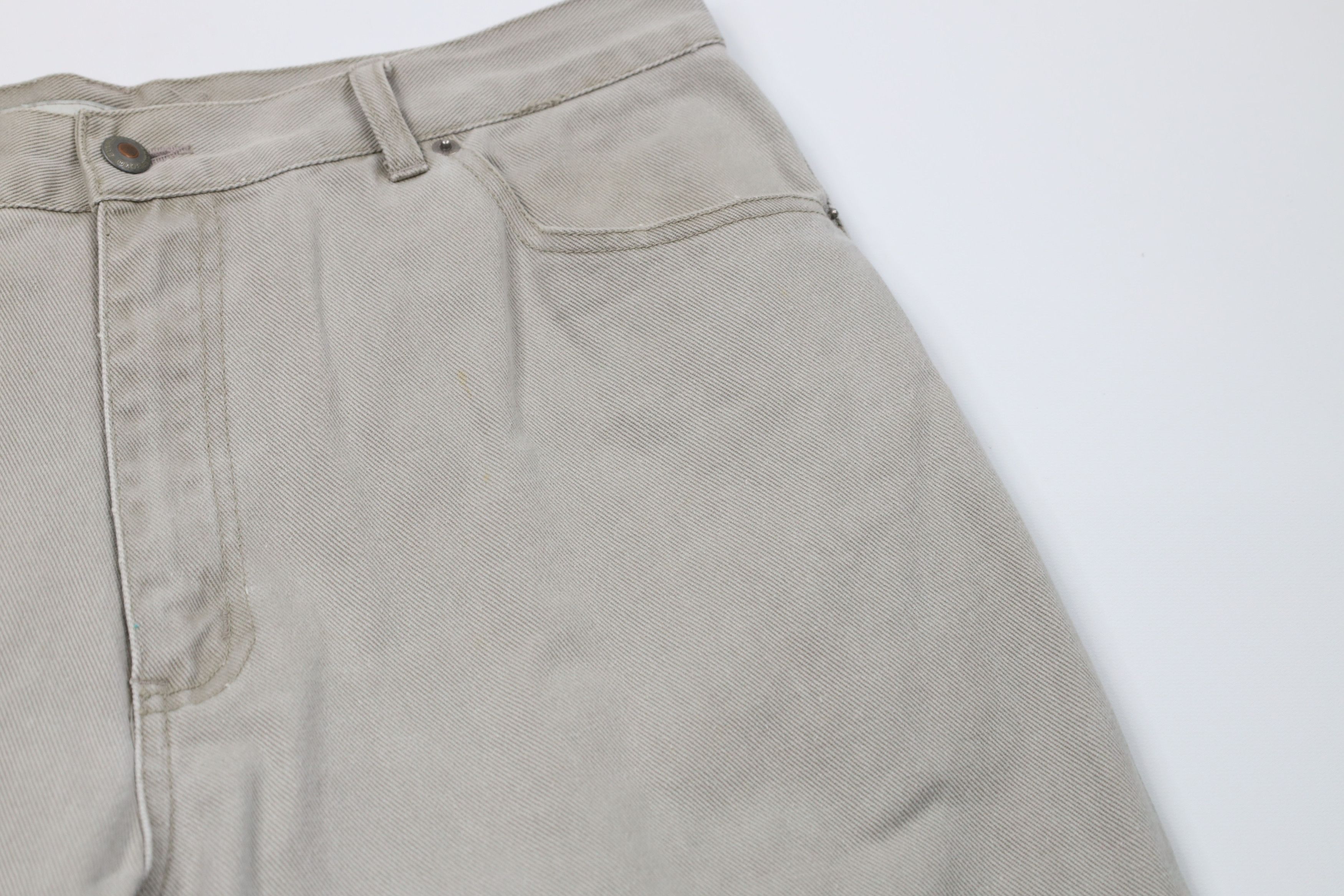 Vintage Vintage 90s Streetwear Relaxed Fit Denim Jeans Gray Cotton Size US 34 / EU 50 - 8 Thumbnail