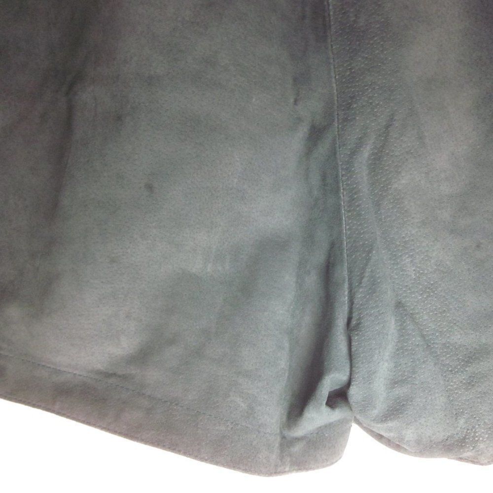 Vintage Green Leather Pleated Shorts Juniors Size 7 Jay Jacobs by ADA Vintage 1970's Size 26" / US 2 / IT 38 - 9 Thumbnail