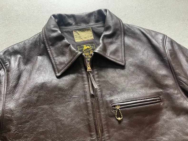 The Real McCoy's The Real McCoys Nissan horseskin leather jacket Size US XL / EU 56 / 4 - 2 Thumbnail