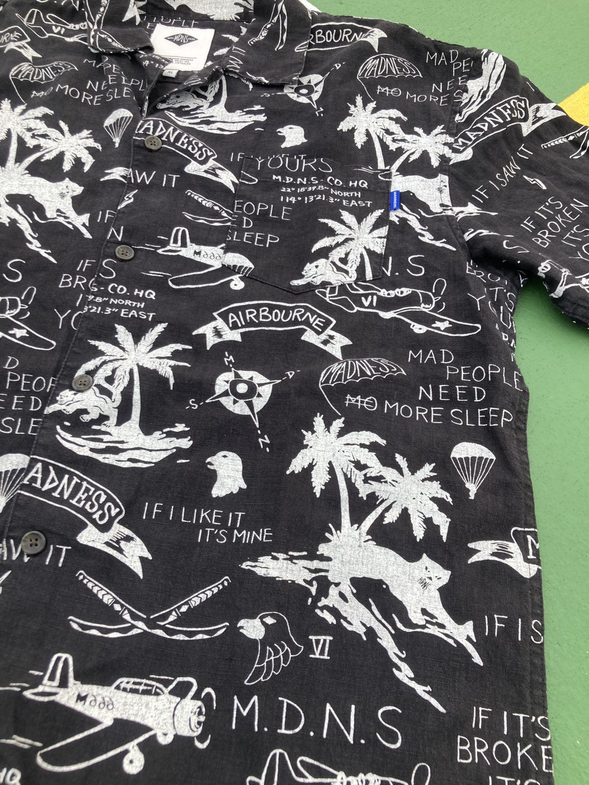 Madness Madness 18SS Collage AOP Graphic Illustration Shirt Size US XL / EU 56 / 4 - 9 Thumbnail