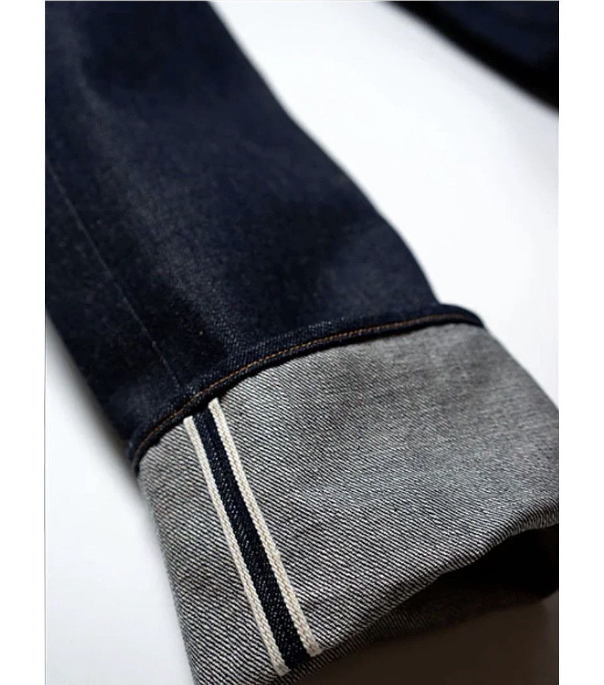 Big John R008 (000W) RARE JEANS / Straight 15.5oz Size US 33 - 8 Thumbnail
