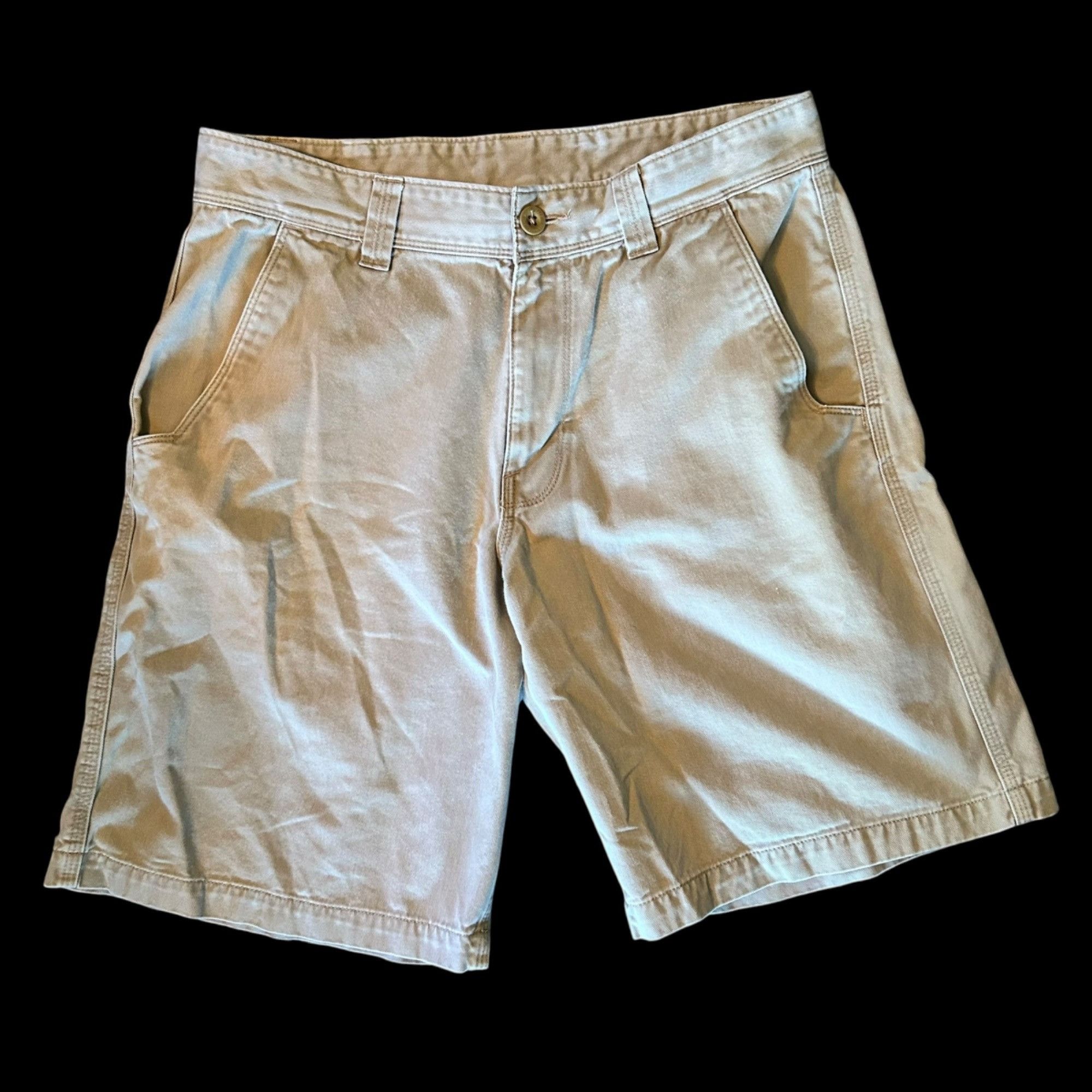 The North Face The North Face 100% Cotton Khaki Shorts 30 Size US 30 / EU 46 - 1 Thumbnail