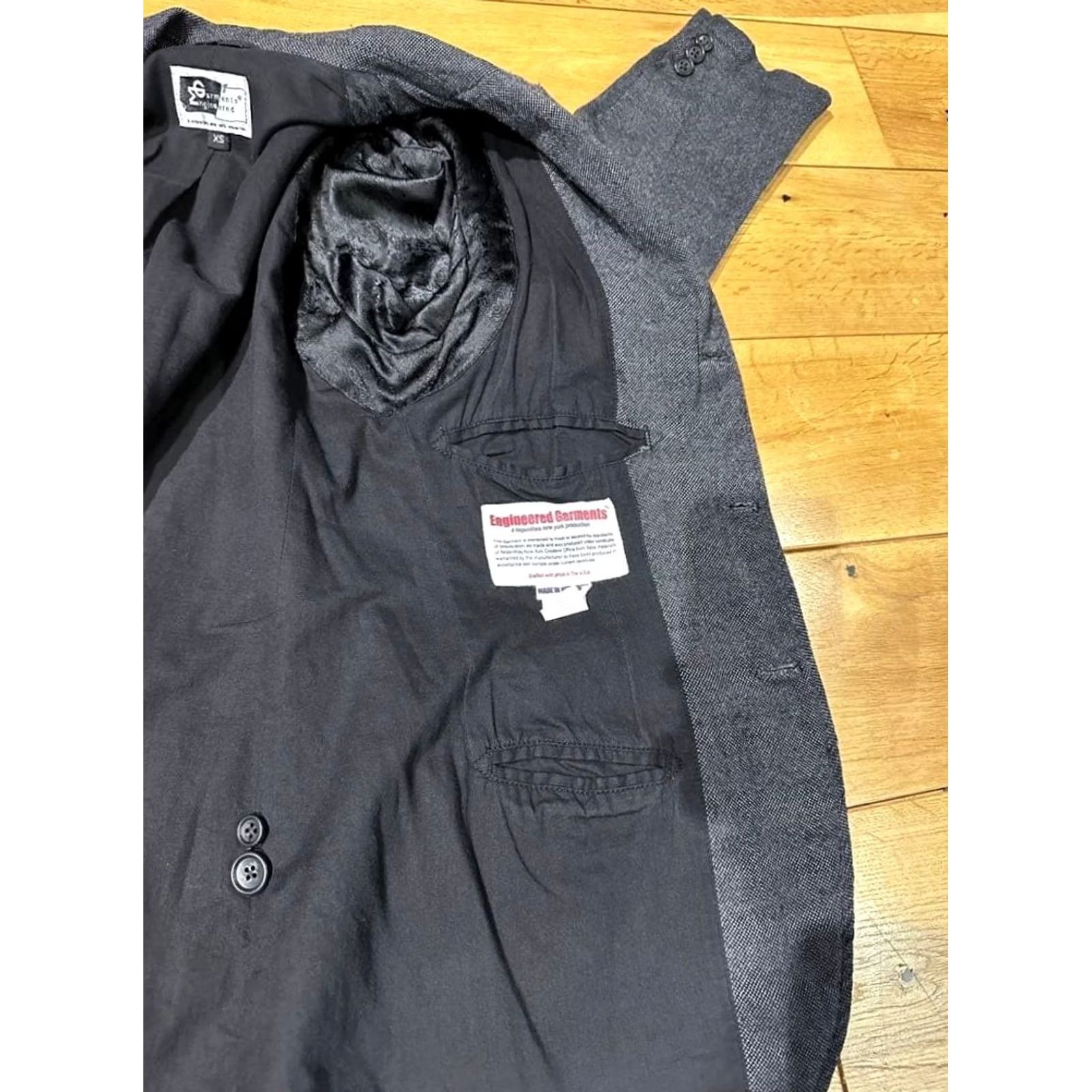 Engineered Garments Engineered Garments Slim Jacket XS Dark Gray Men's Used good condition Size US XS / EU 42 / 0 - 4 Thumbnail