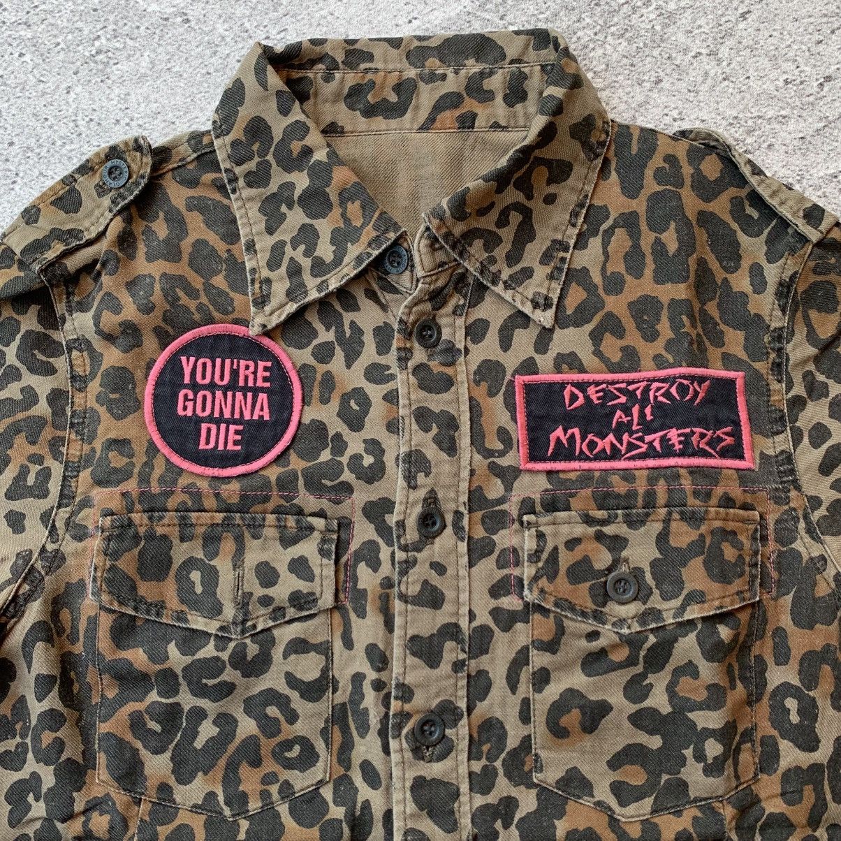 Hysteric Glamour Hysteric Glamour x Destroy All Monster Leopard Workshirt Size US S / EU 44-46 / 1 - 6 Thumbnail