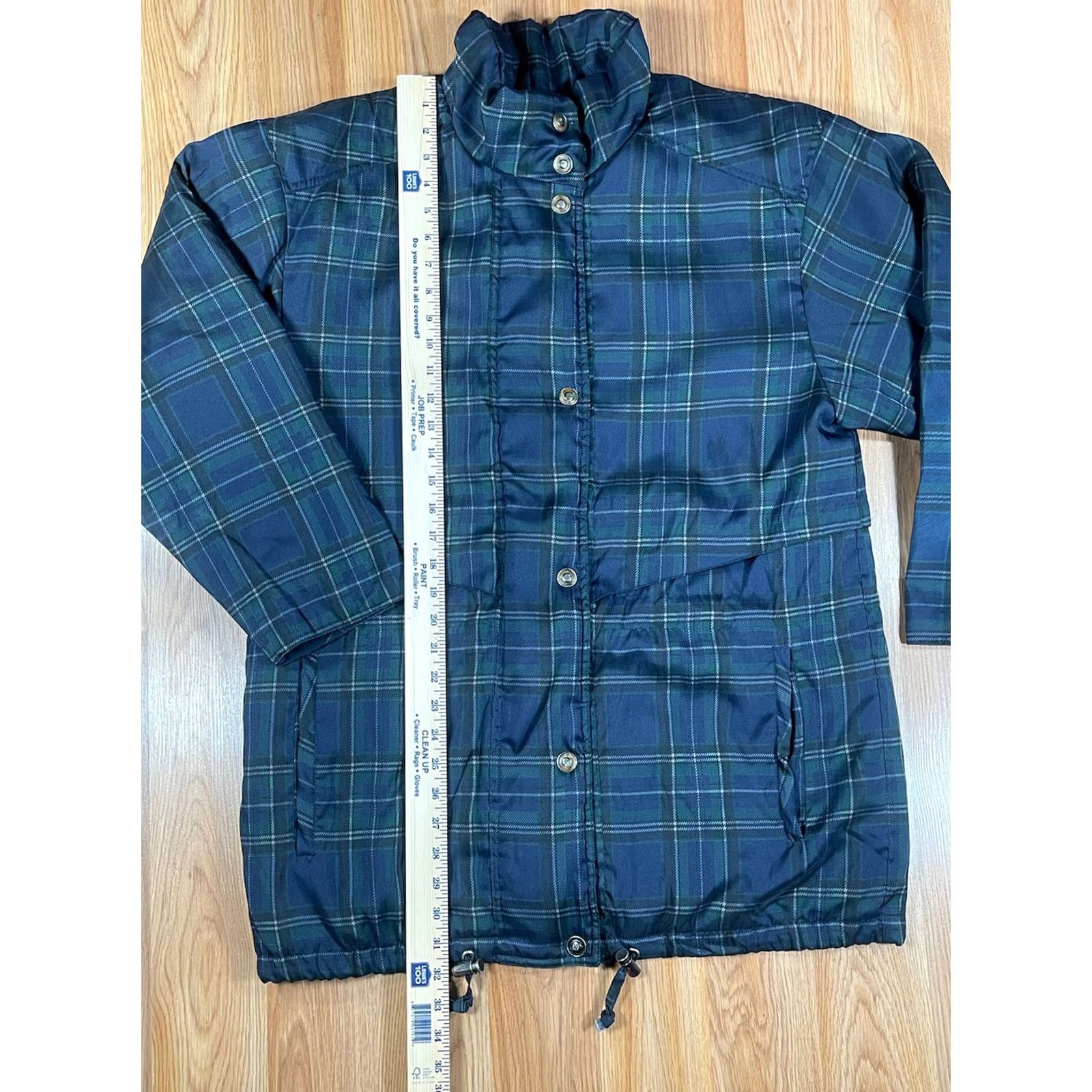 London Fog London Fog Jacket Coat Long Sleeve Plaid 3M Thinsulate Zip Liner Women Petite XS PS Pea Coat Multicolor Winter Mens Womens Girls Boys Size S / US 4 / IT 40 - 3 Thumbnail