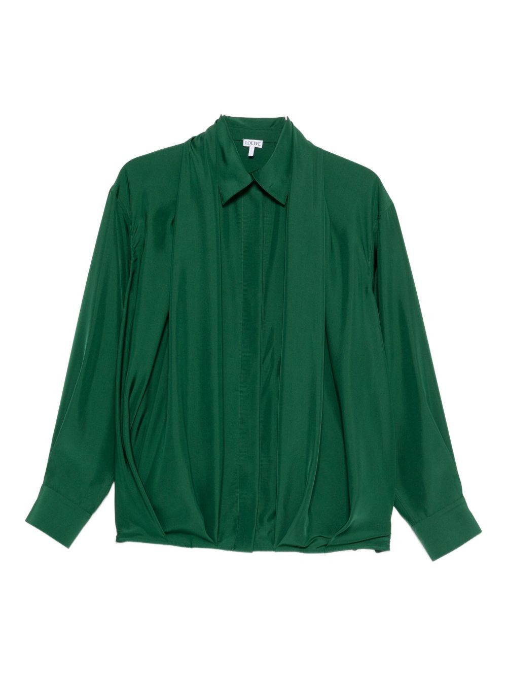 Loewe SILK DRAPED SHIRT Size XS / US 0-2 / IT 36-38 - 1 Thumbnail