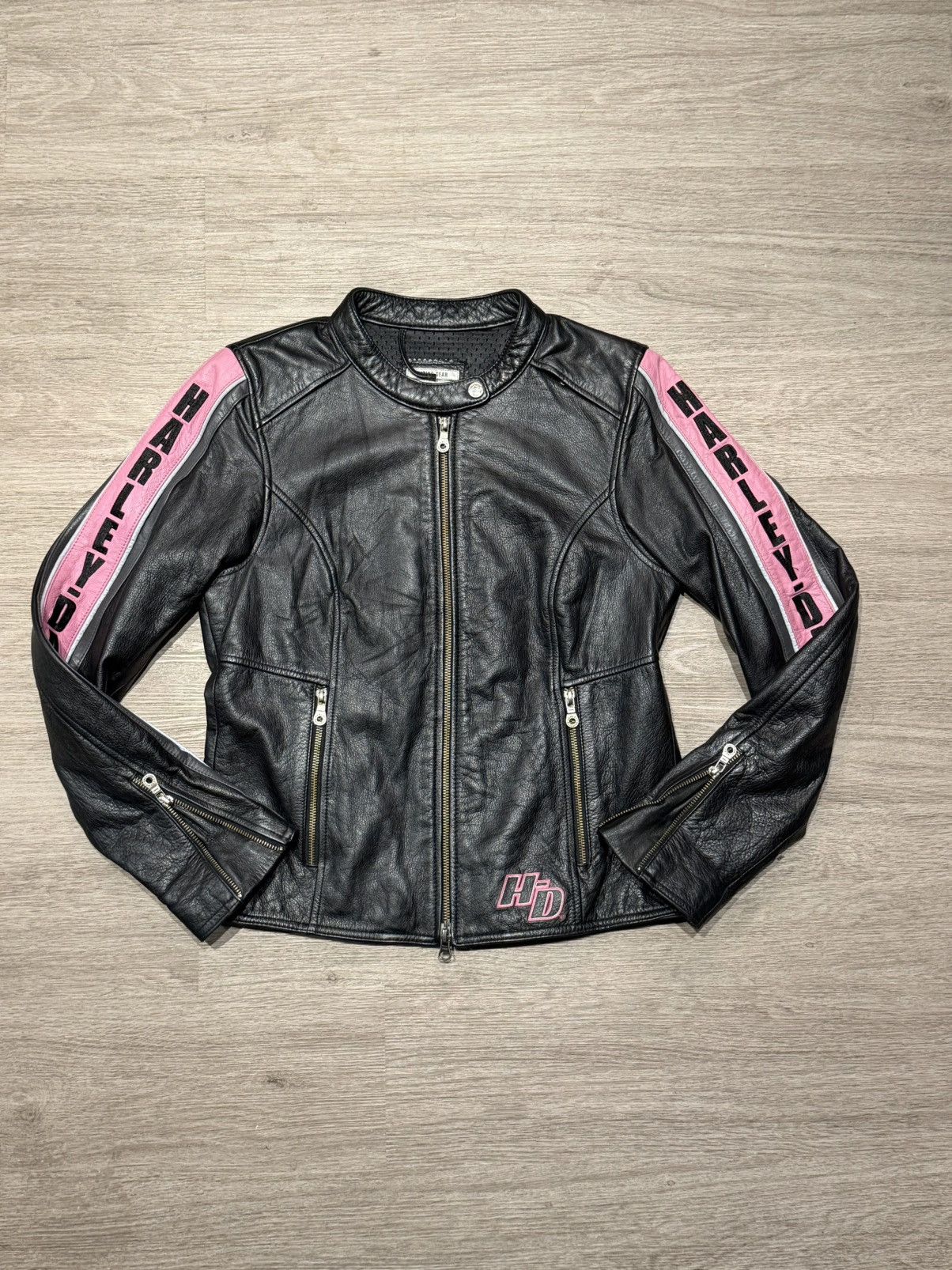 Harley Davidson Harley Davidson Leather Jacket Size S / US 4 / IT 40 - 1 Thumbnail