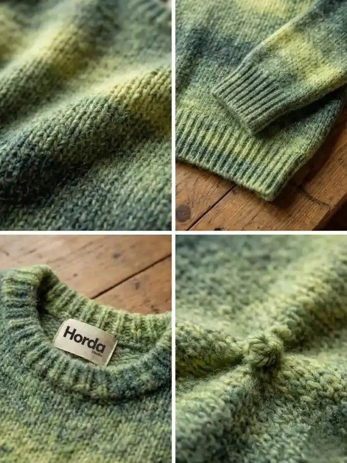Other Horda Brand Maglione Verde Alta Qualità Made in Italy Size US L / EU 52-54 / 3 - 7 Thumbnail