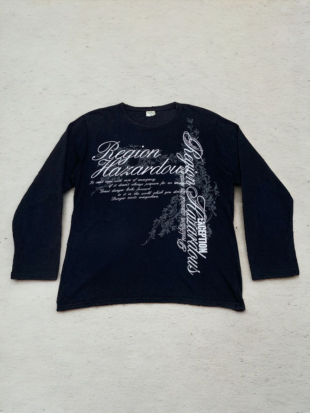 Affliction Free Beat Region Hazardous Affliction Poem Wording Size US XL / EU 56 / 4 - 1 Thumbnail