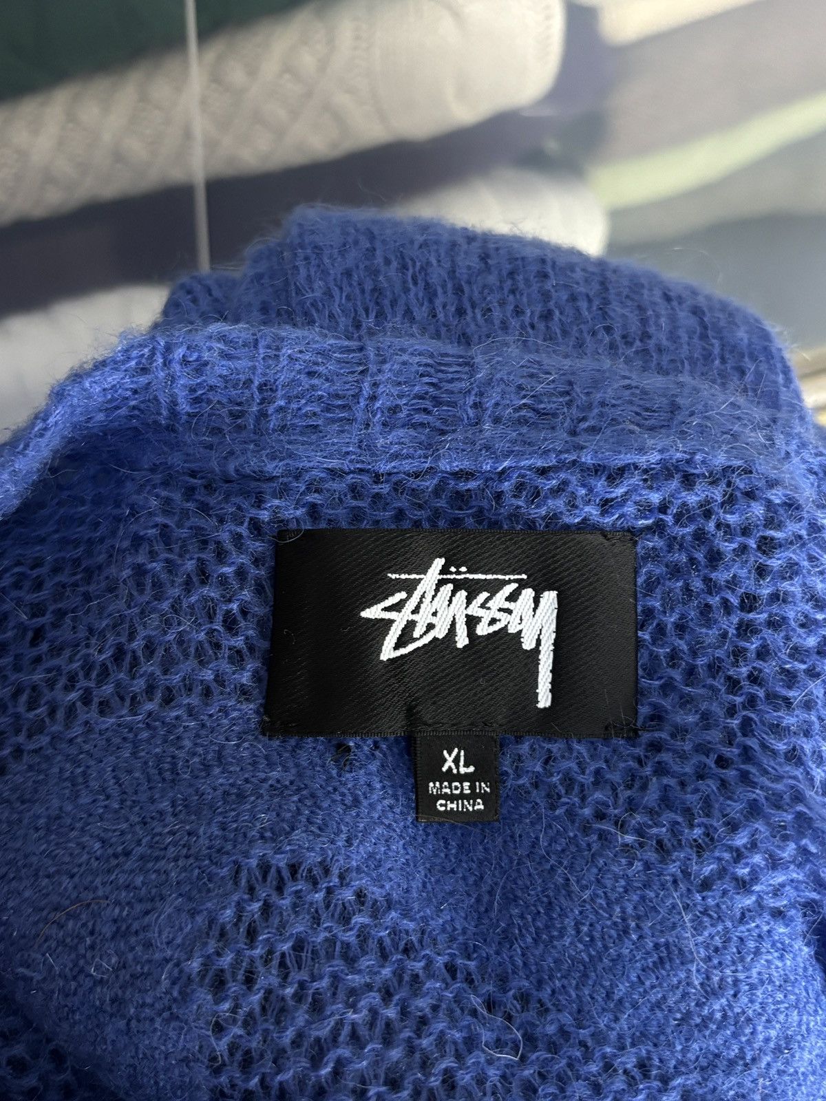Stussy Stussy Loose Knit Avant Garde Sweater Vintage Mohair Blend Size US XL / EU 56 / 4 - 6 Thumbnail