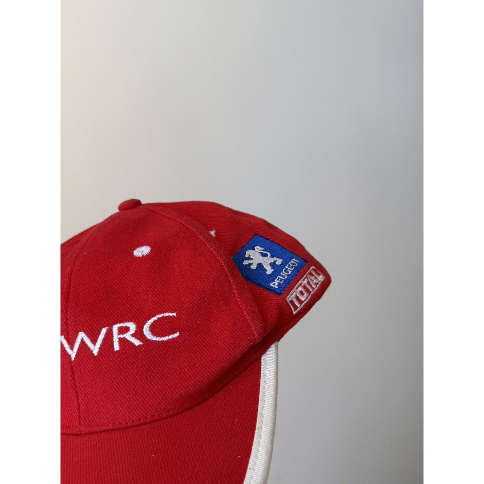 Formula 1 Vintage Peugeot 206 Red Cap Snapback Racing Size ONE SIZE - 6 Thumbnail