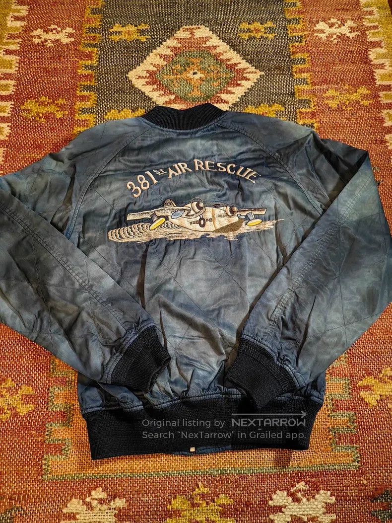 RRL Ralph Lauren RRL Ralph Lauren Blue washed vintage embroidery jacket Size US M / EU 48-50 / 2 - 4 Thumbnail