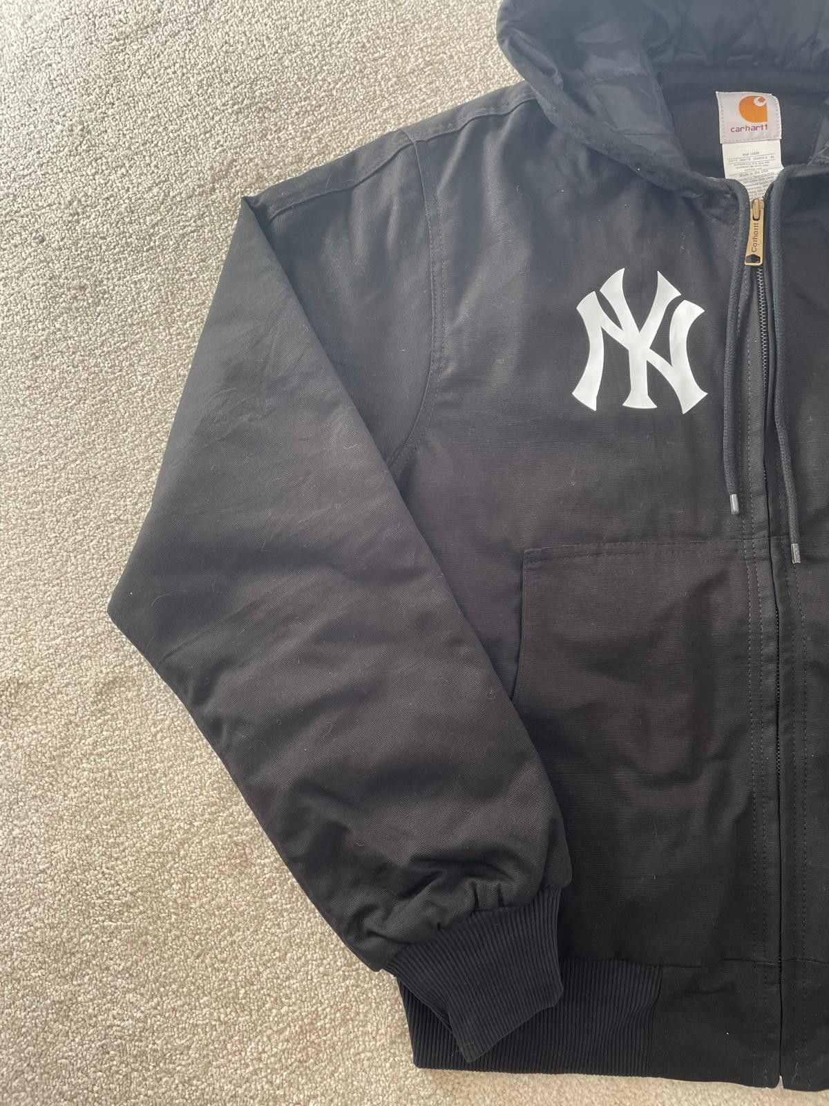 Carhartt Carhartt x NY Yankees Custom Reworked Jacket - Black Size US L / EU 52-54 / 3 - 2 Thumbnail
