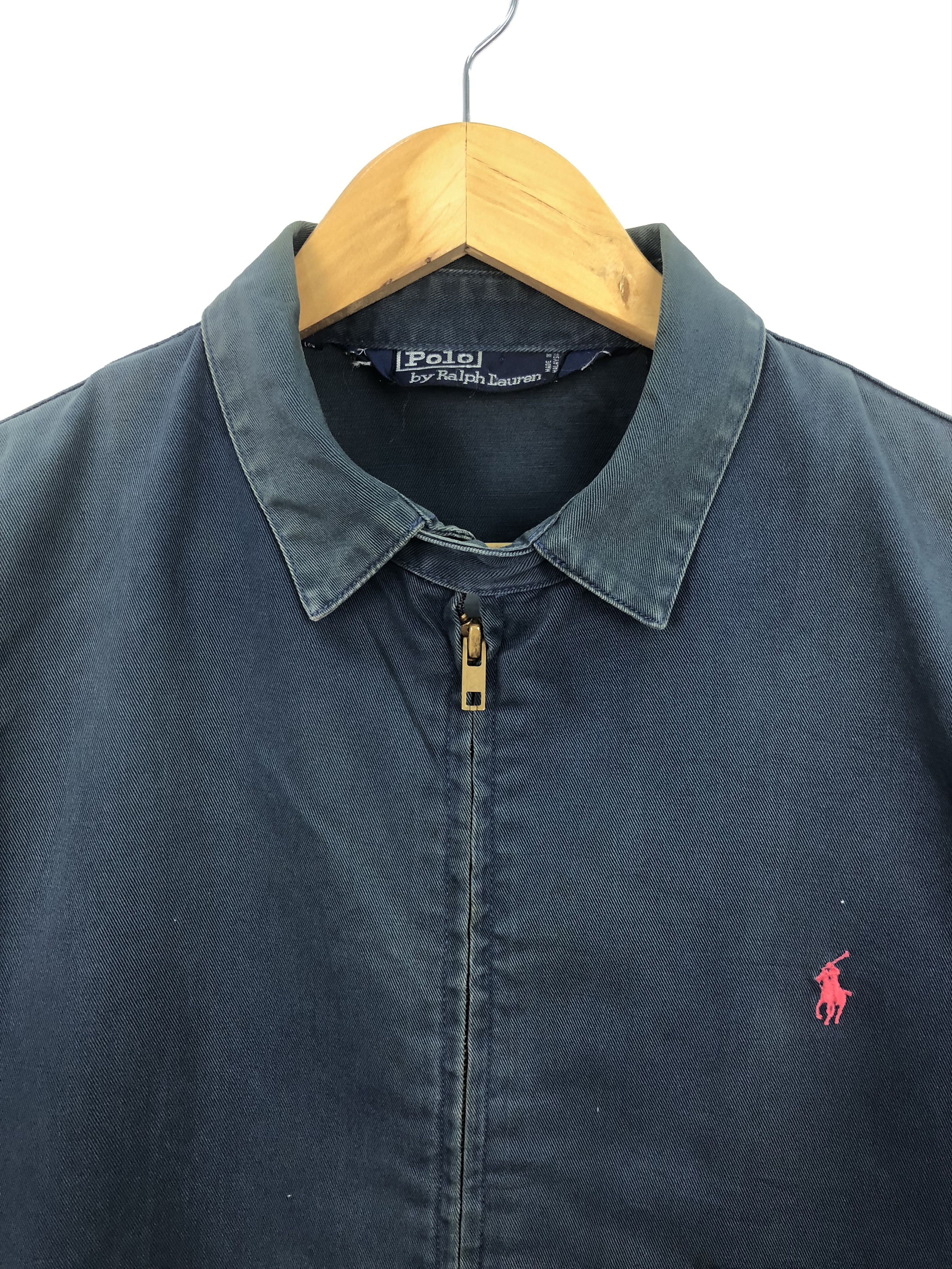 Polo Ralph Lauren Vintage 90s Polo Ralph Lauren Denim Jacket Zip J0125 Size US XL / EU 56 / 4 - 6 Thumbnail