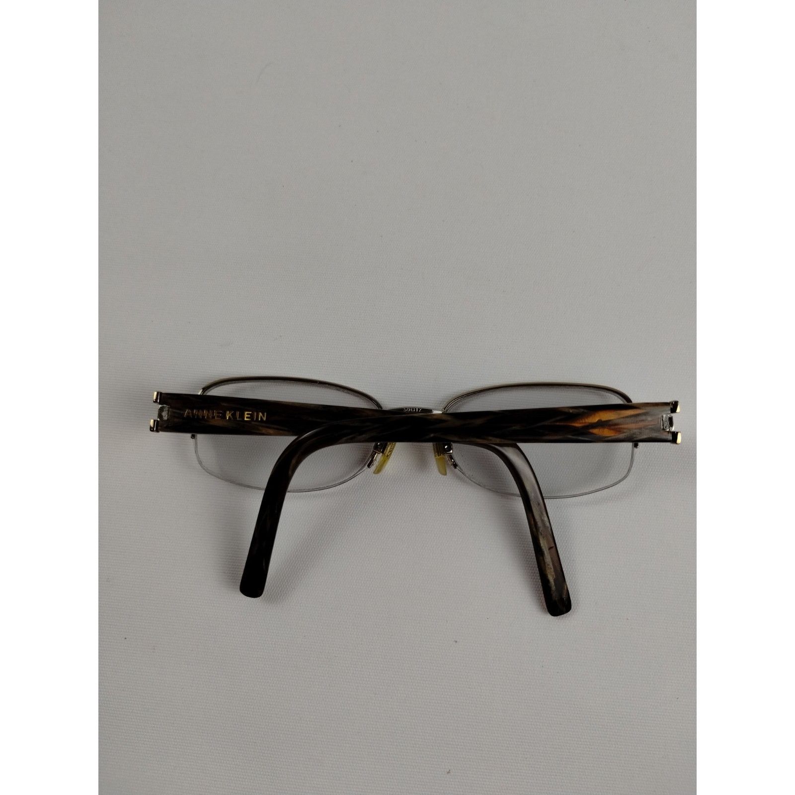 Anne Klein Anne Klein Eyeglass Frame AK9109 533 50-17-135 Brown Half Rm Size ONE SIZE - 9 Thumbnail