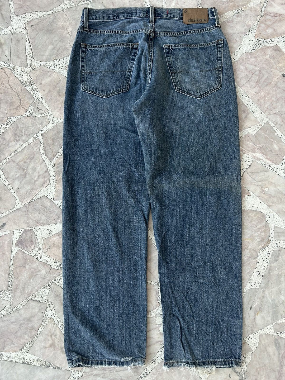 Levi's denizen Levis 285 Relaxed Fit Distress Denim Size US 33 - 2 Thumbnail