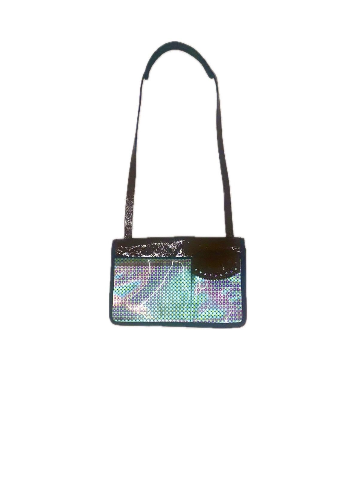 Miu Miu MIU MIU 1999 holographic shoulder bag archive | Grailed