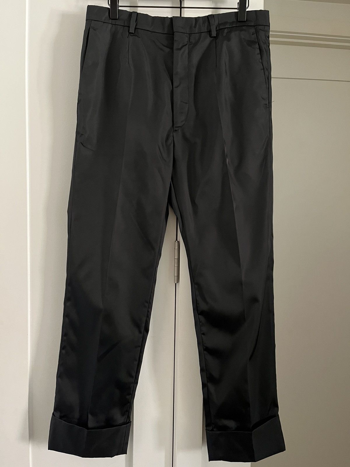Prada Re-Nylon Black Medium Trousers