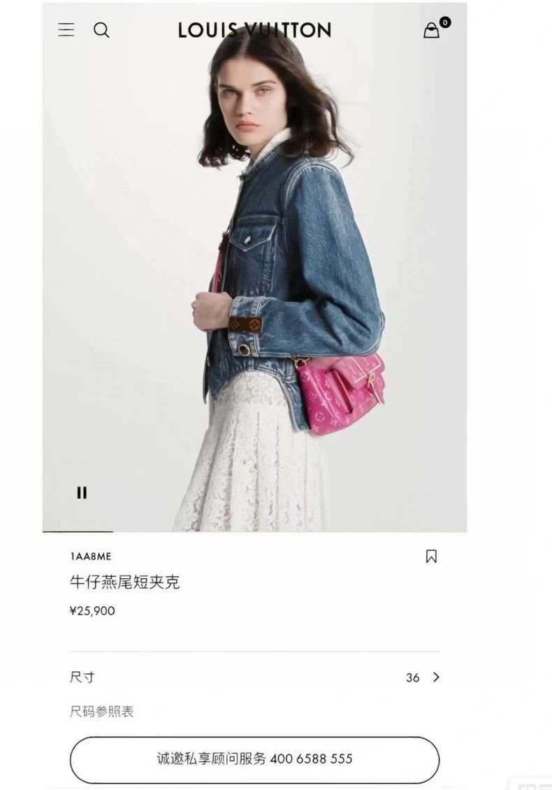 Louis Vuitton Louis Vuitton Patchwork denim jacket with presbyopic flowe Size XS / US 0-2 / IT 36-38 - 3 Thumbnail