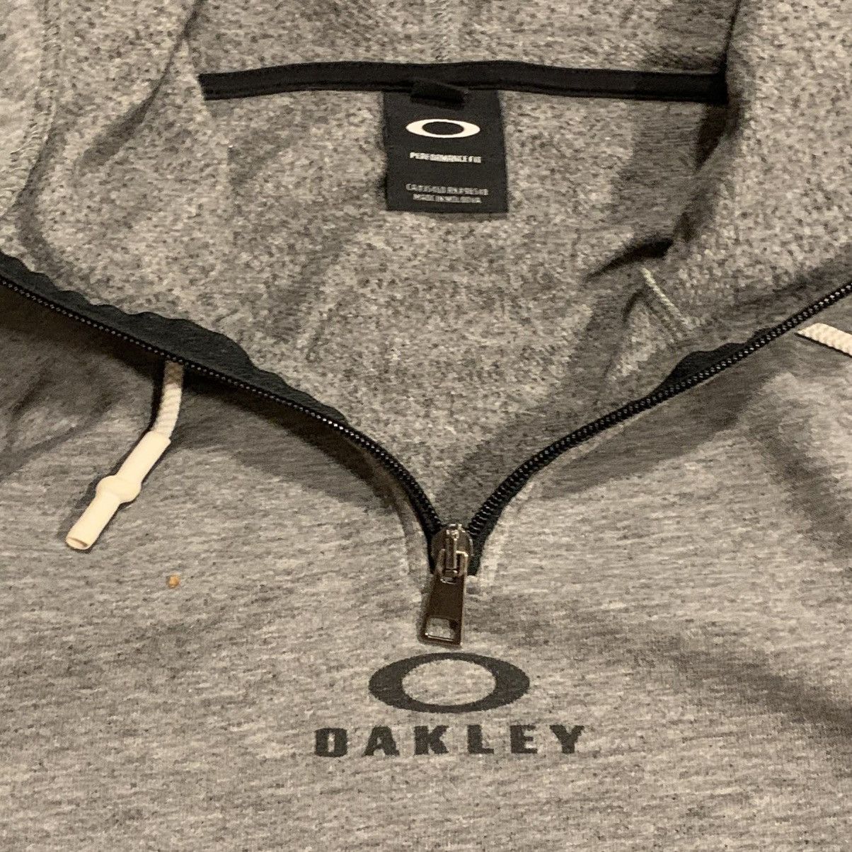 Oakley VINTAGE LATE 2000s OAKLEY QUARTER ZIP HOODIE Size US M / EU 48-50 / 2 - 4 Thumbnail
