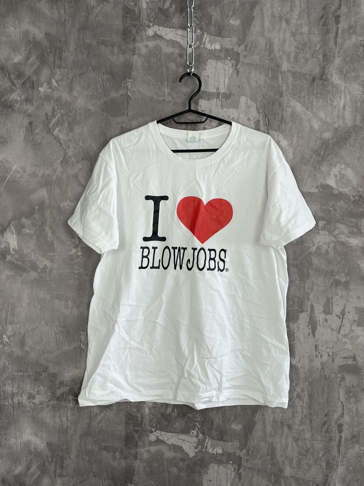Band Tees ❤️ Vintage 2000s “I Love” Humor Art T Shirt Size US L / EU 52-54 / 3 - 1 Thumbnail