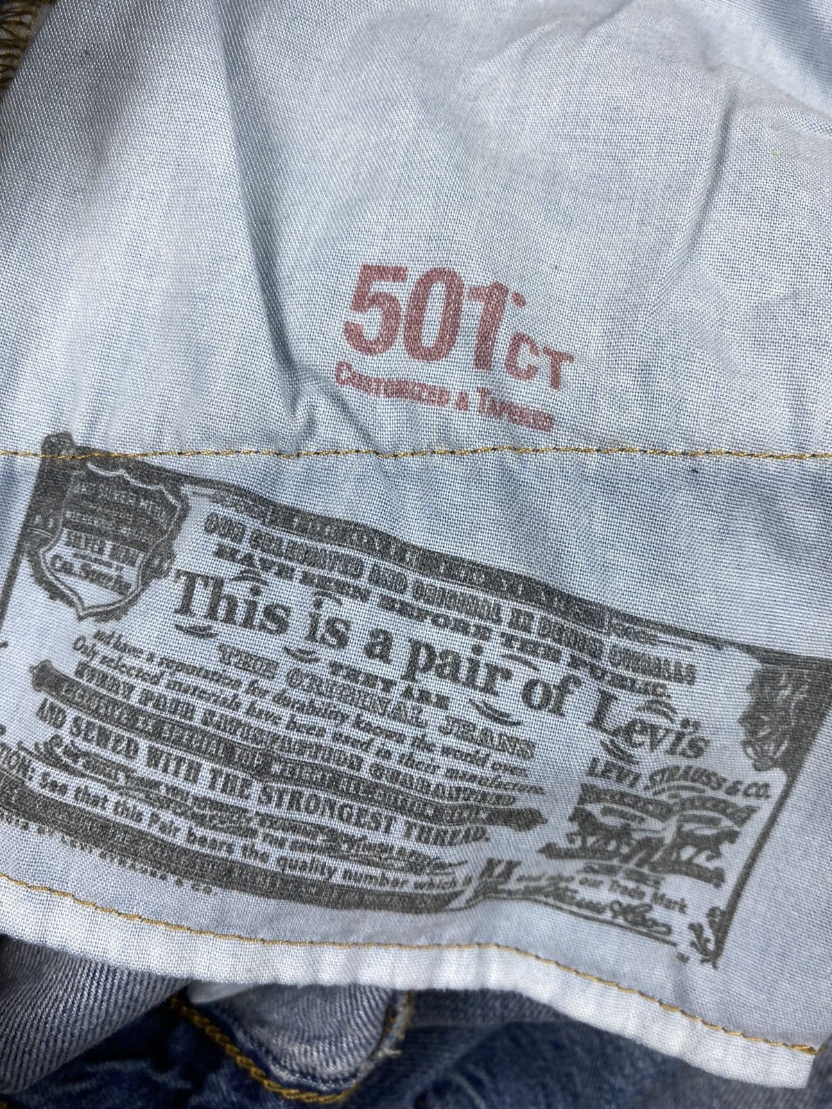 Levi's Vintage Levis 501 Jeans Denim Pants Size US 34 / EU 50 - 14 Thumbnail