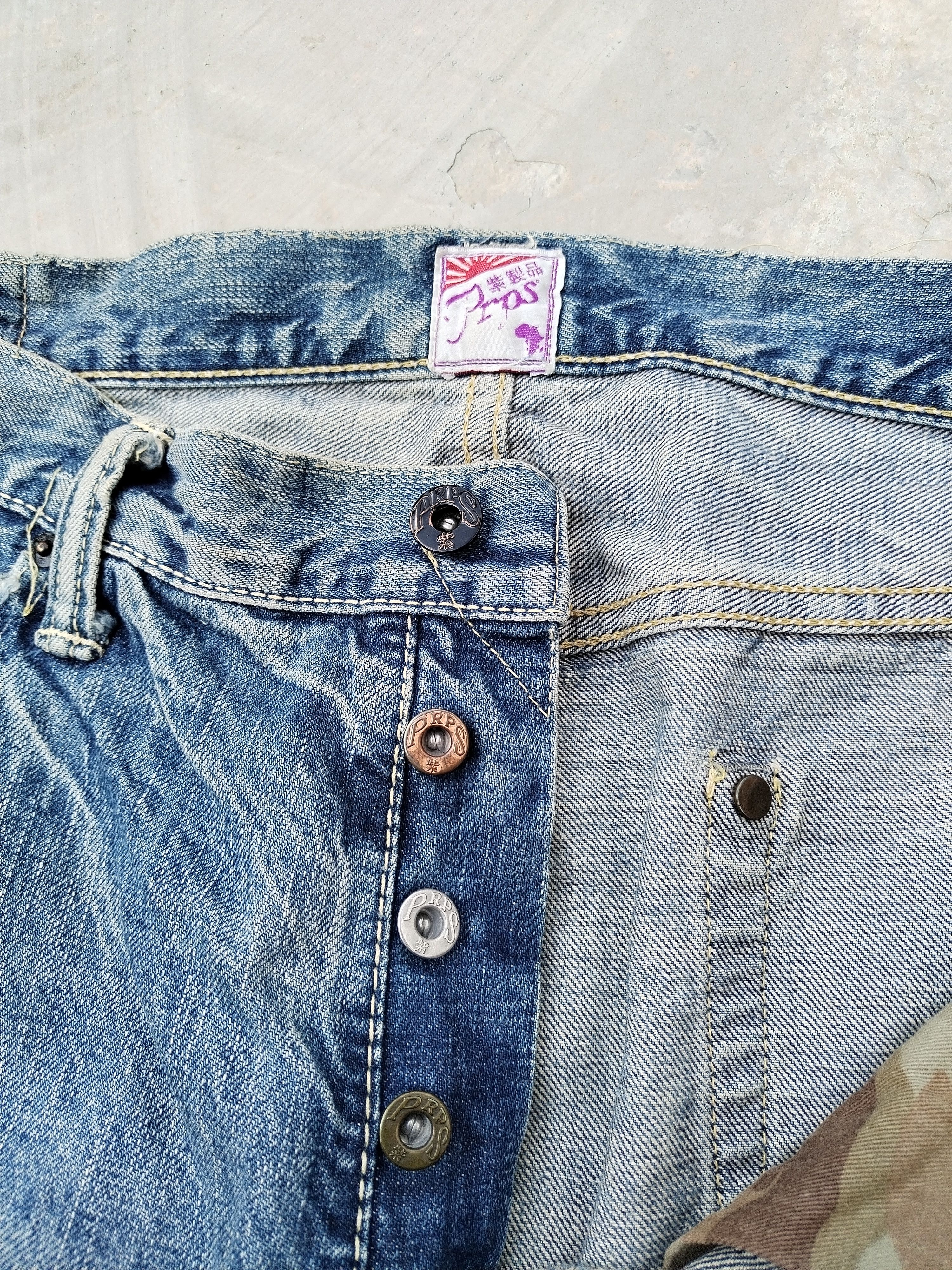 Prps PRPS Distressed Selvedge Jeans Size US 36 / EU 52 - 10 Thumbnail