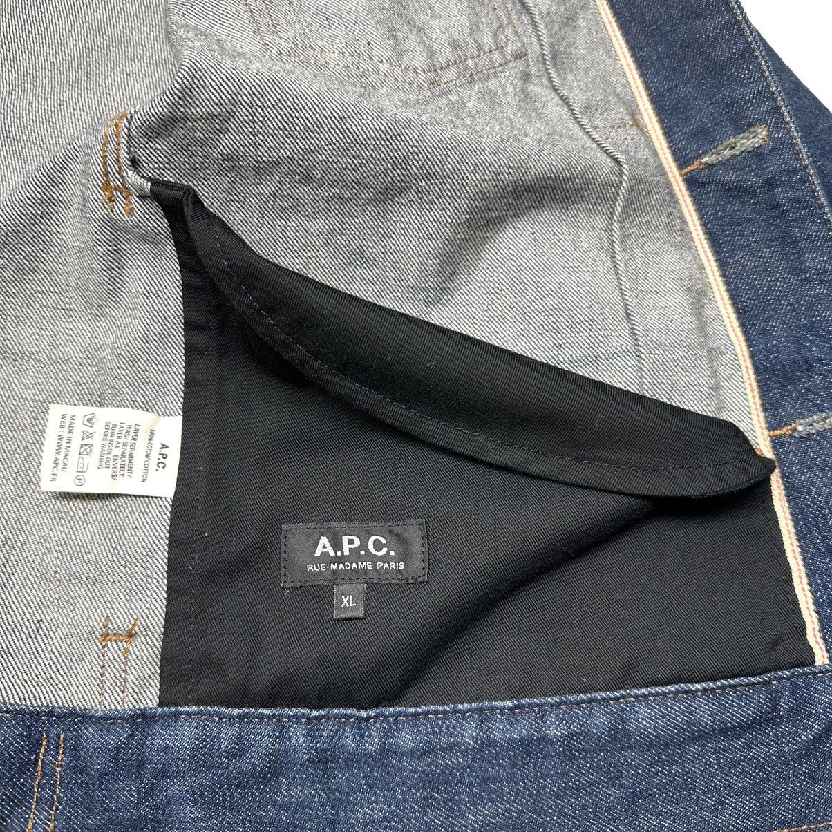 A.P.C. APC Selvedge Denim Jacket XL Size US XL / EU 56 / 4 - 4 Thumbnail