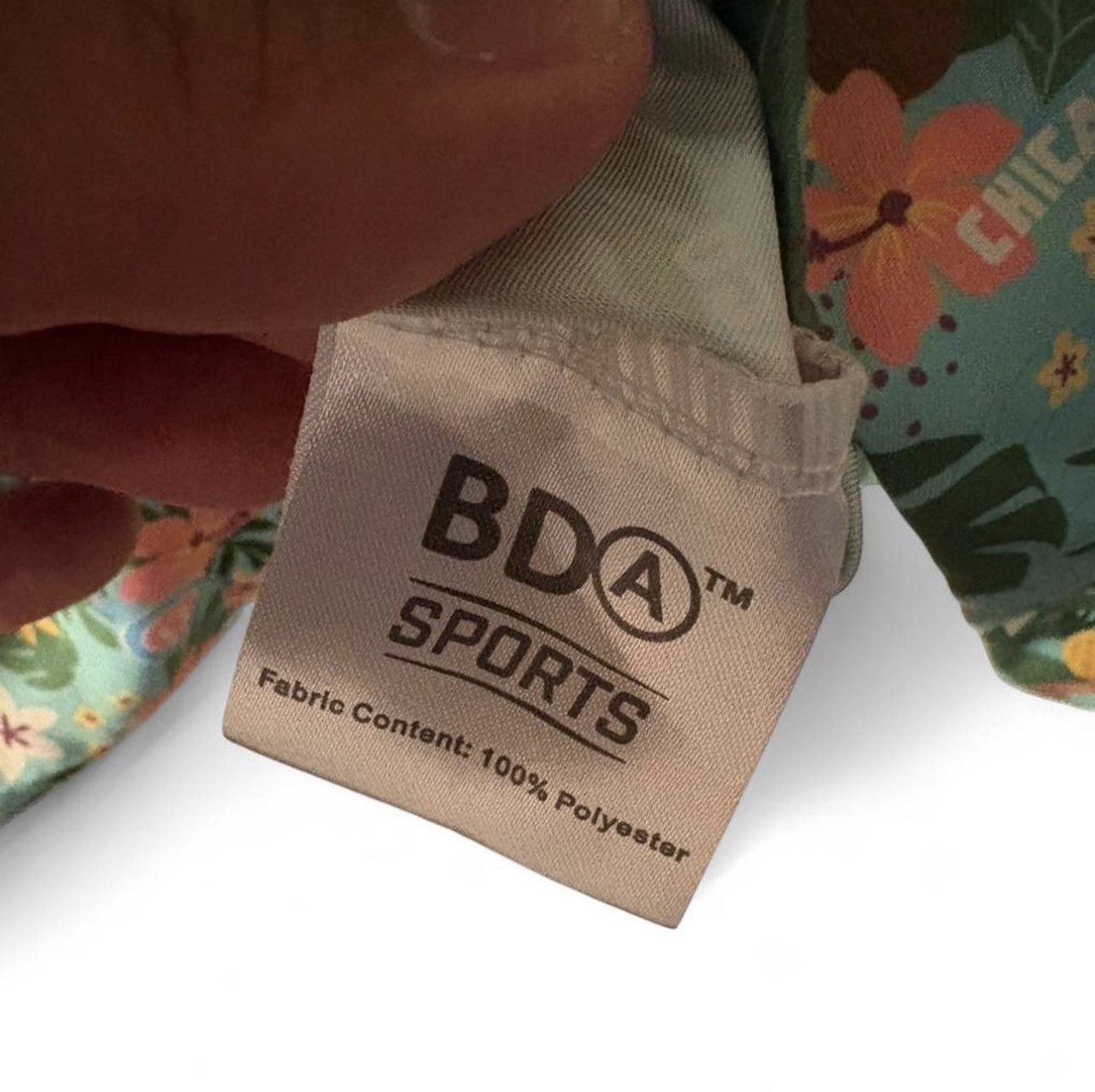 Other BDA Sports X Jim Beam Chicago Cubs Floral Hawaiian Shirt Size US XL / EU 56 / 4 - 4 Thumbnail