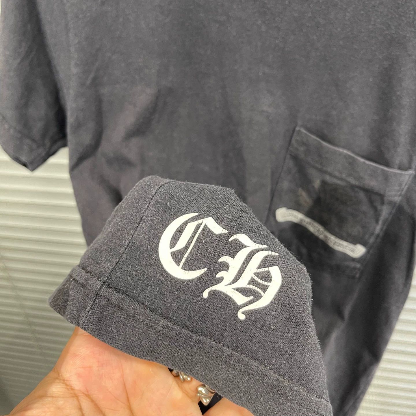 Chrome Hearts Chrome Hearts Cross Scroll Broken Horseshoe SS Tee S 95New Size S / US 4 / IT 40 - 6 Thumbnail