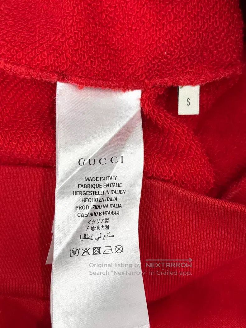 Gucci Gucci Red printed sequin sweatshirt Size US S / EU 44-46 / 1 - 5 Thumbnail