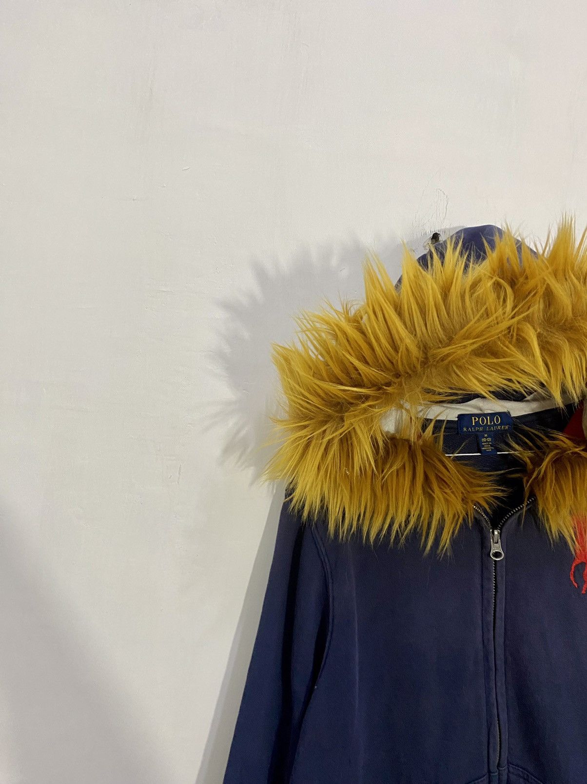 Polo Ralph Lauren Polo Ralph Lauren Fur Zipper Hoodie Size US M / EU 48-50 / 2 - 5 Thumbnail