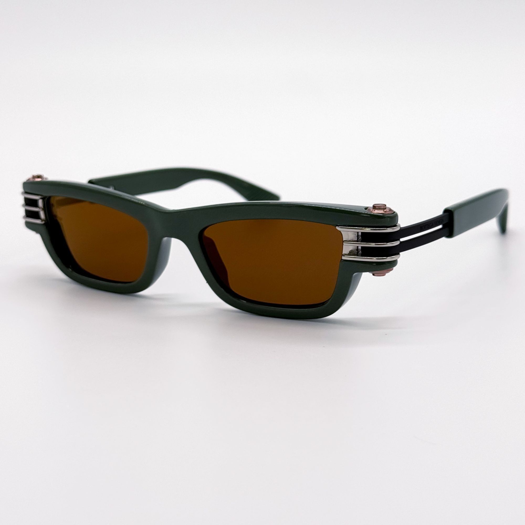 Bottega Veneta NEW BOTTEGA VENETA SUNGLASSES BV1308S 003 WOMEN GREEN Size ONE SIZE - 2 Thumbnail