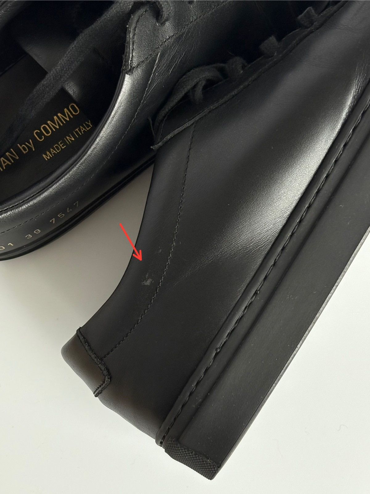 Common Projects Common Projects Achilles Low Sneakers Black Leather 39 US 9 Size US 9 / IT 39 - 12 Thumbnail